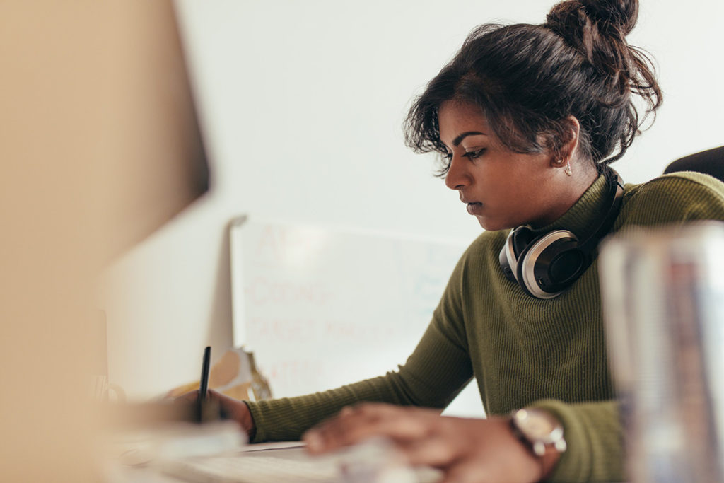 ICT specialist at work ©jacoblund / istock